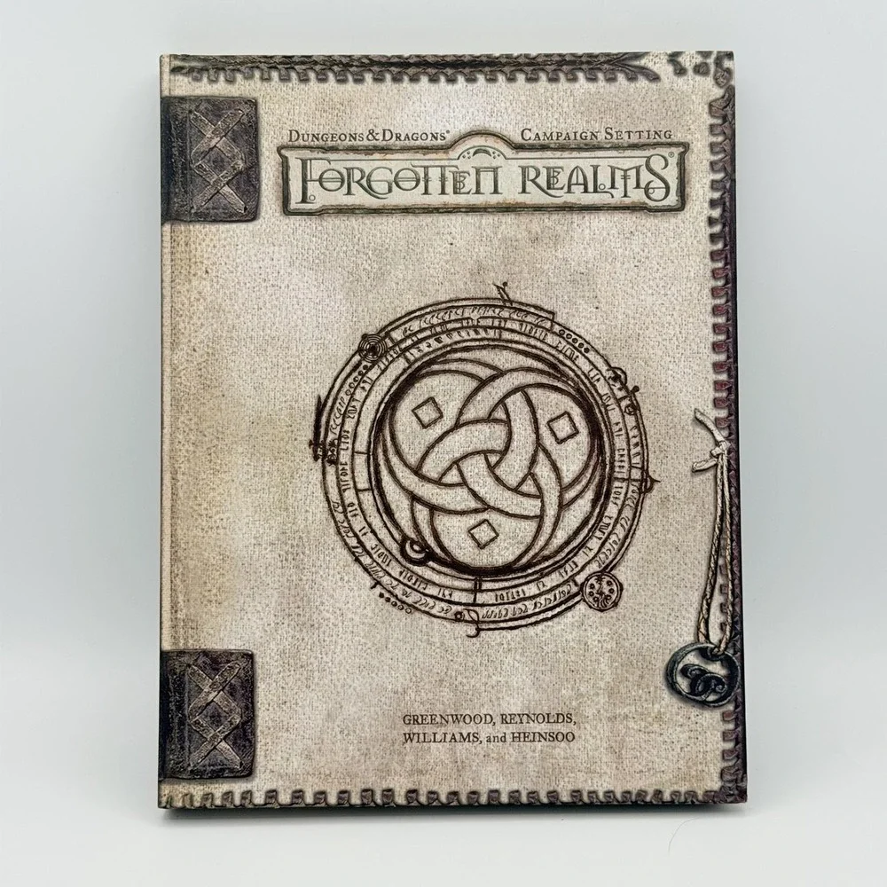 Wizards Dungeons & Dragons Forgotten Realms Campaign Setting HC 2001 RPG